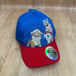 Gorra de Paw Patrol color azul y rojo
