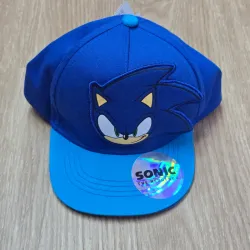 Gorra de Sonic color azul