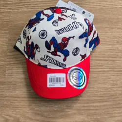 Gorra de Spiderman color blanco