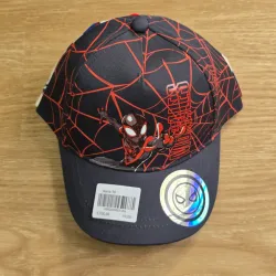 Gorra de Spiderman color negra