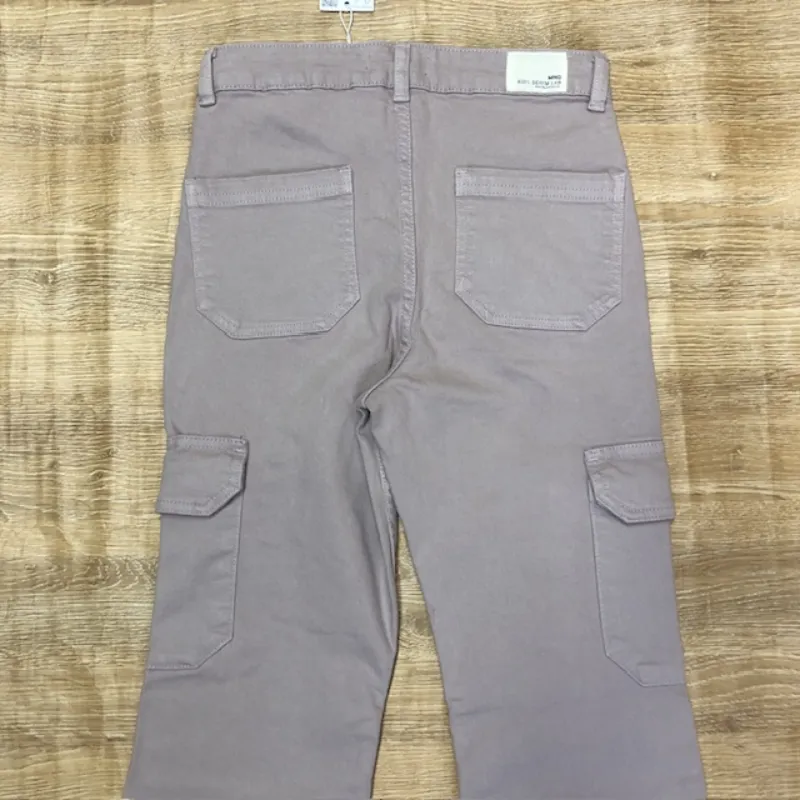 Jeans Flare color lila