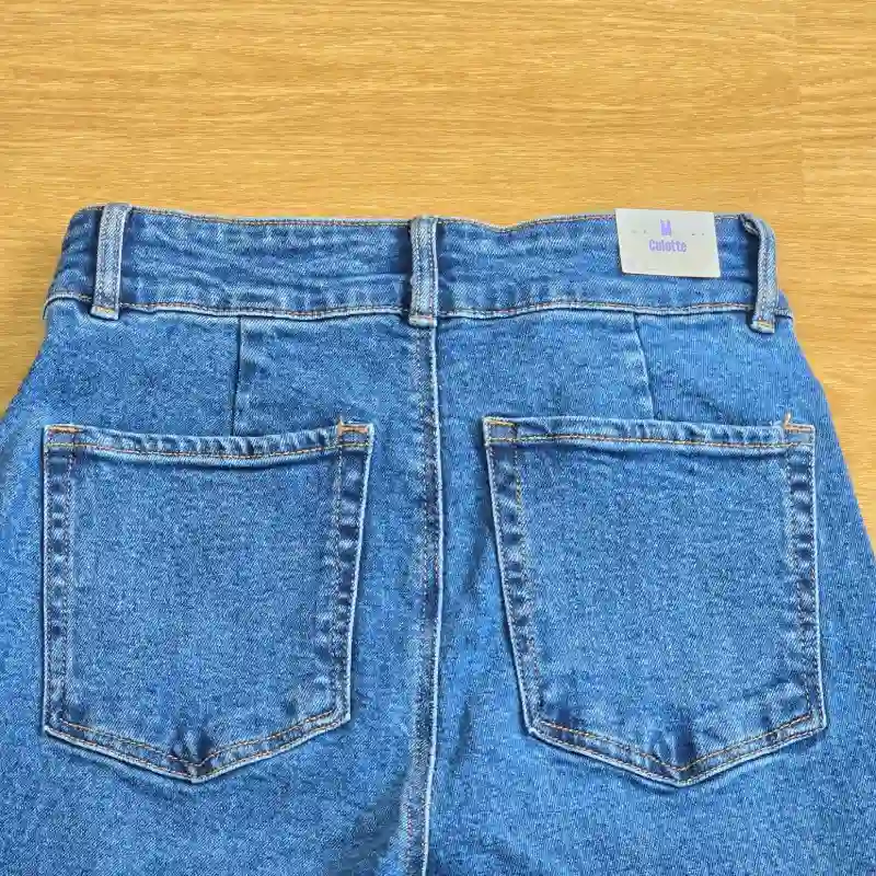 Jeans Wide Leg Azul