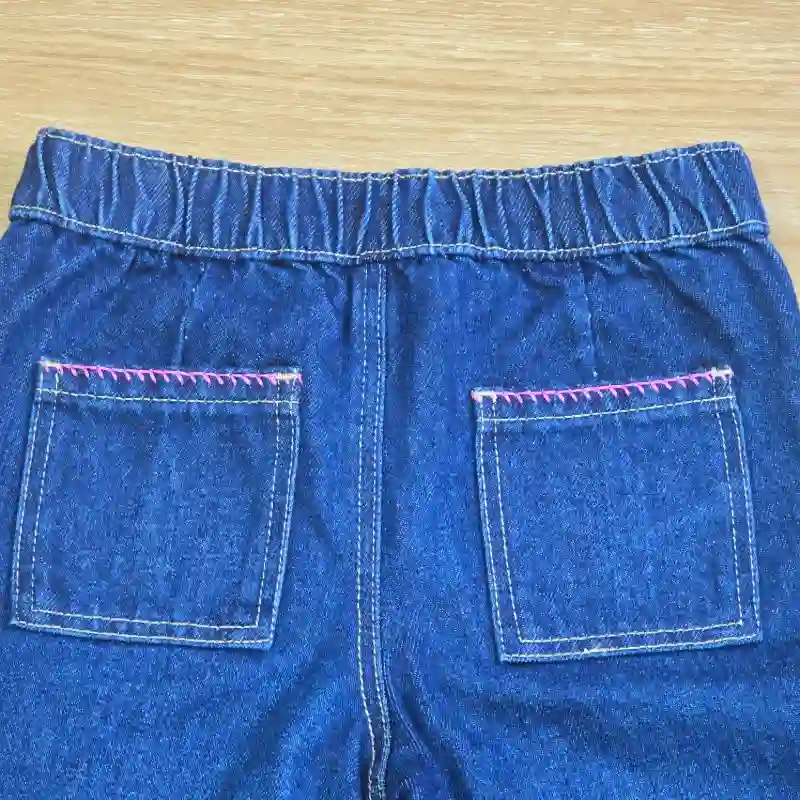 Jeans Wide leg azul