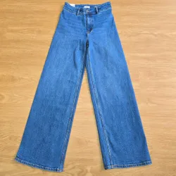 Jeans Wide Leg Azul