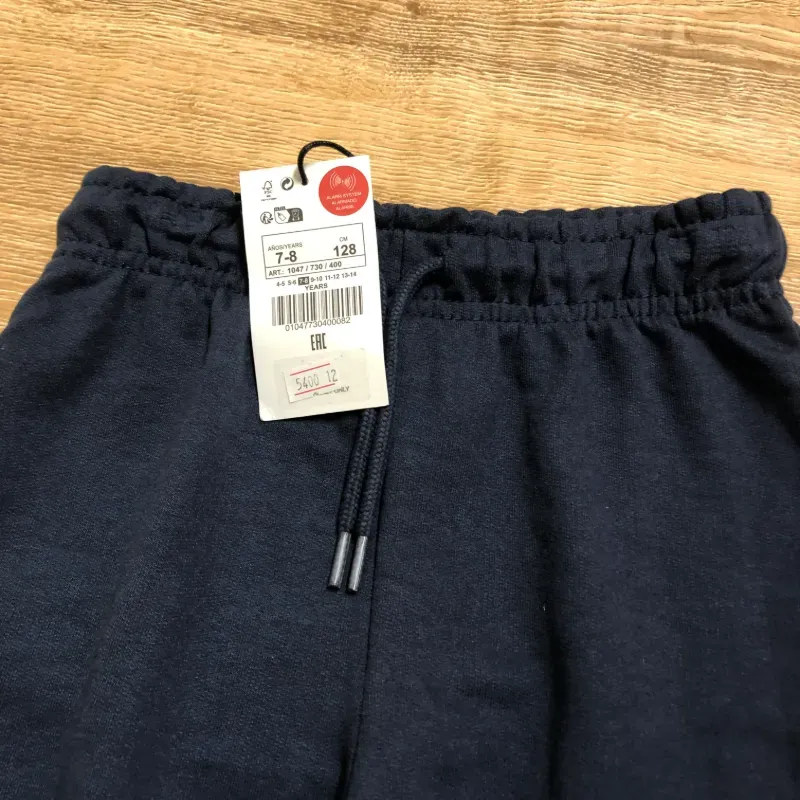 Jogger color azul oscuro 