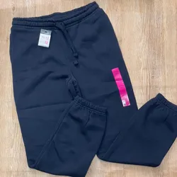 Jogger con cordón color azul oscuro 