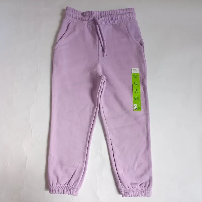Jogger con cordón color lila 