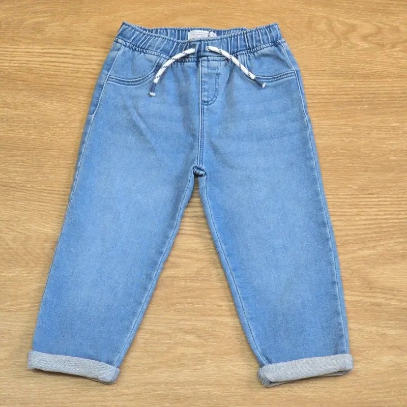 Jogger de mezclilla color azul