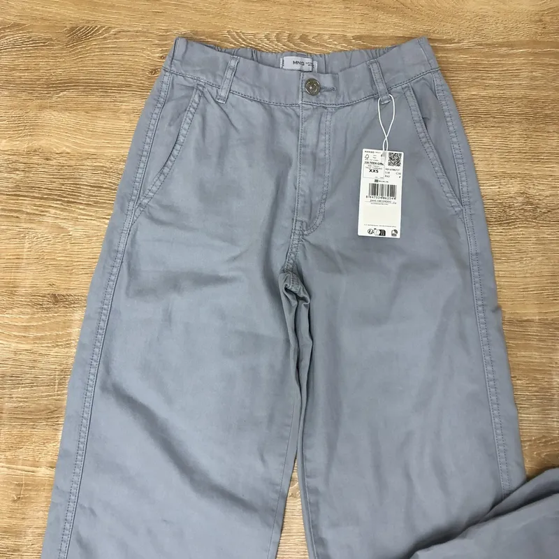 Jogger Mango color azul 