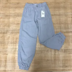 Jogger Mango color azul 