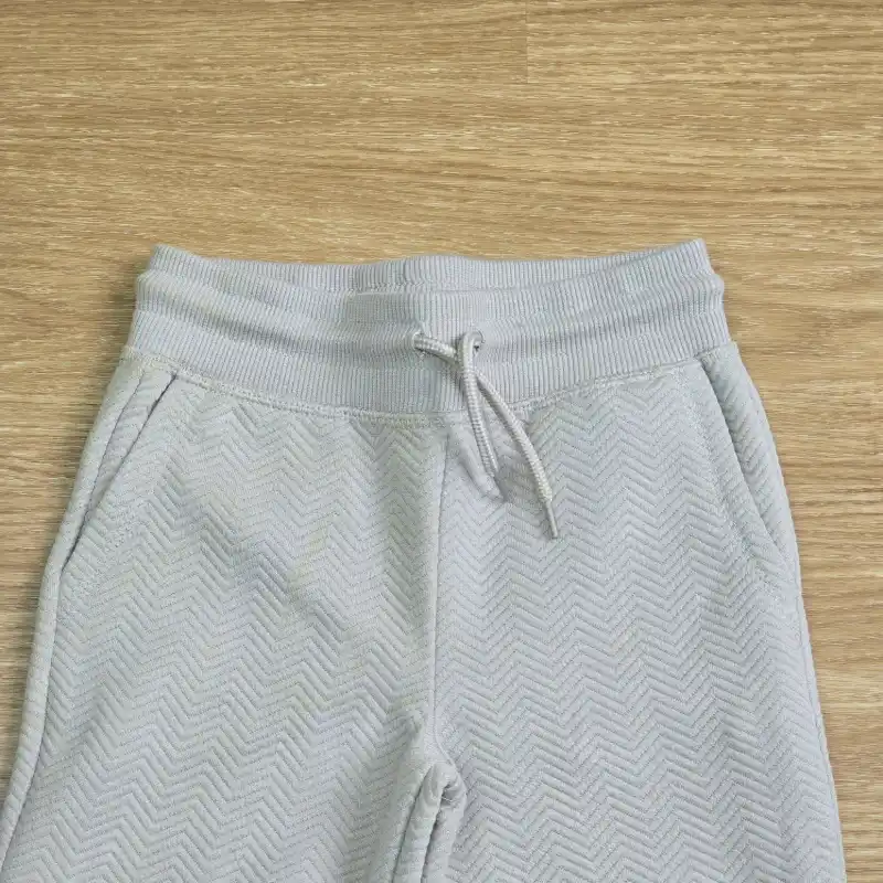 Jogger Nido de Abejas Beige