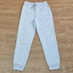 Jogger Nido de Abejas Gris Claro