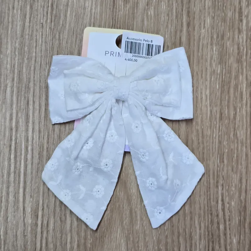 Lazo Blanco Grande Elegante