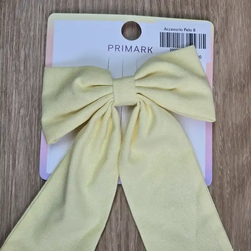 Lazo de Tela color Amarillo