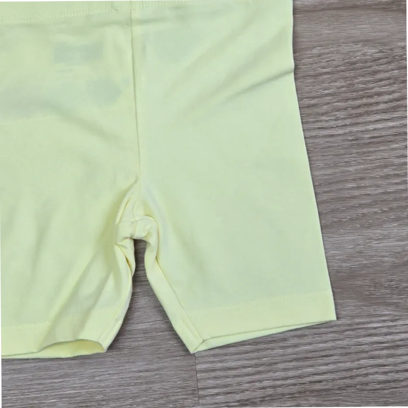 Leggin corto color amarillo