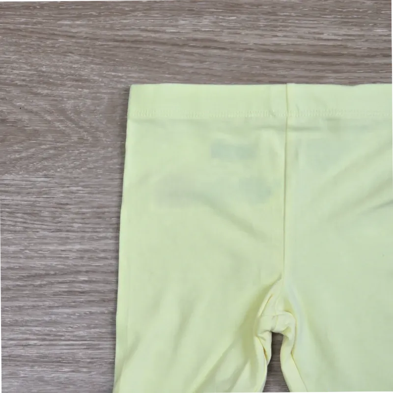 Leggin corto color amarillo