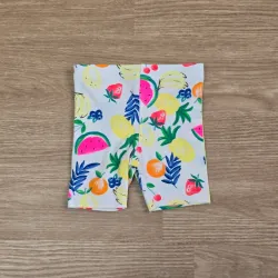 Leggin corto de frutas colorido