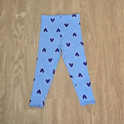 Leggin de Canalé azul con corazones