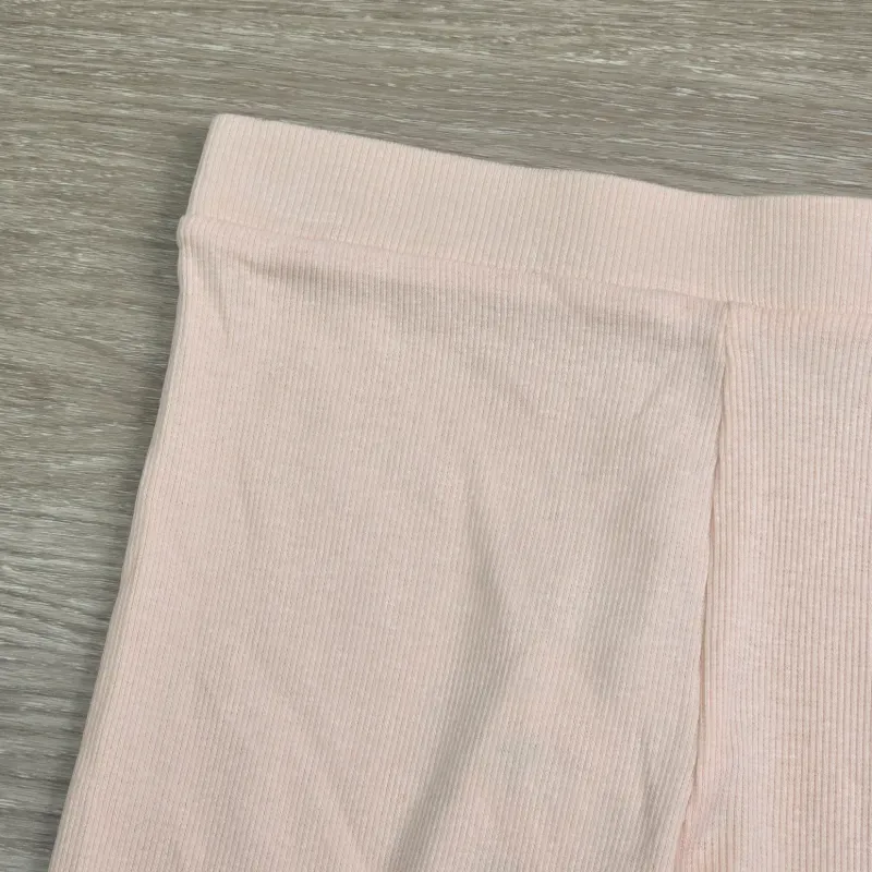 Leggin tela Canalé color naranja