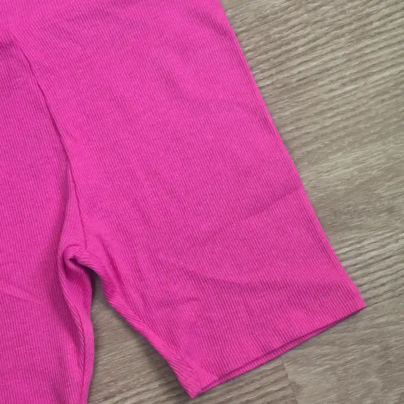 Leggin tela Canalé color rosado