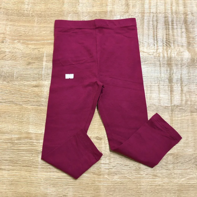 Legging color rojo vino