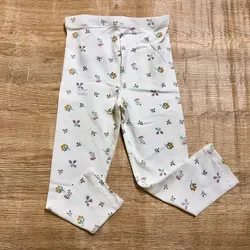 Legging con flores de colores