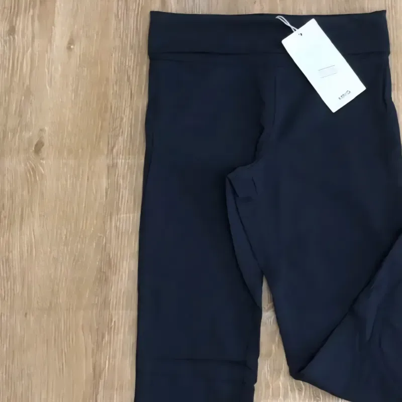 Legging Mango de pata ancha color azul