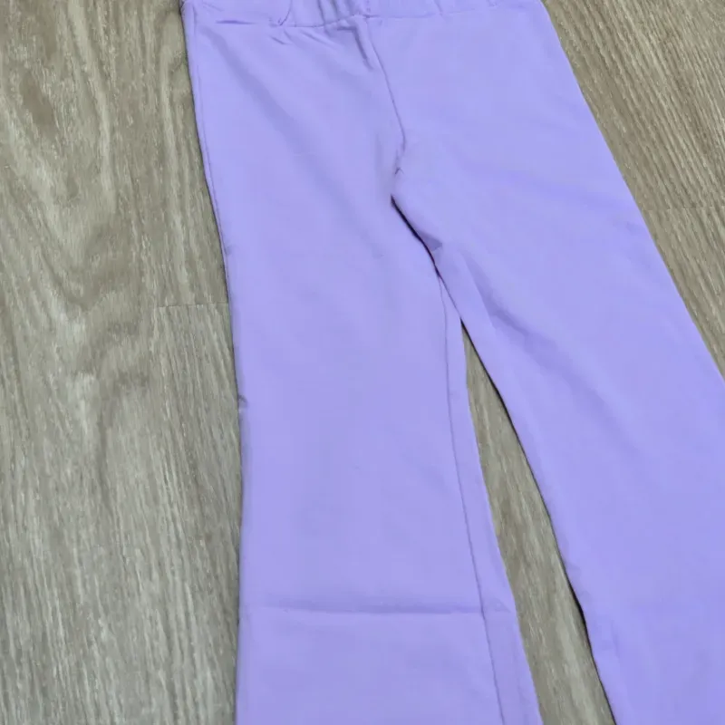 Leggins Campana De algodón Color Lila