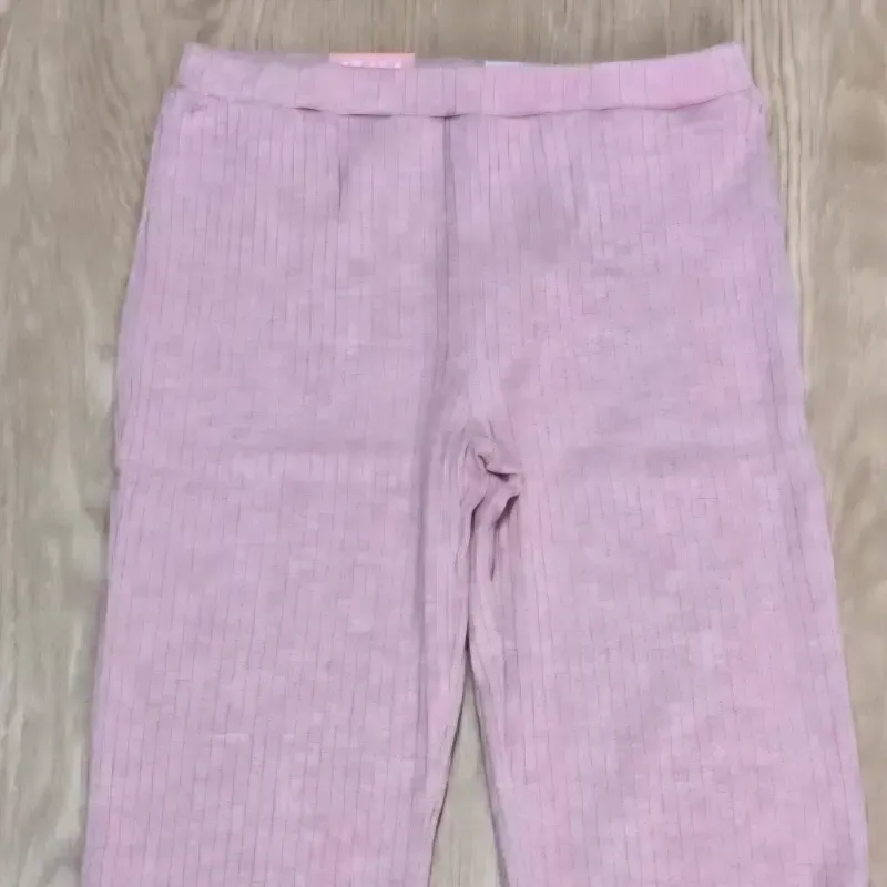 Leggins Campana De Canalé Rosado