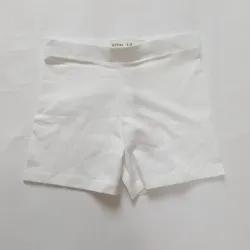 Leggins corto color blanco 