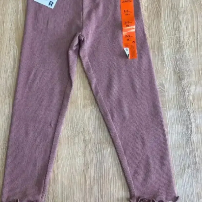 Leggins color rojo vino 