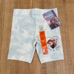 Leggins de Anna y Elsa color azul claro 