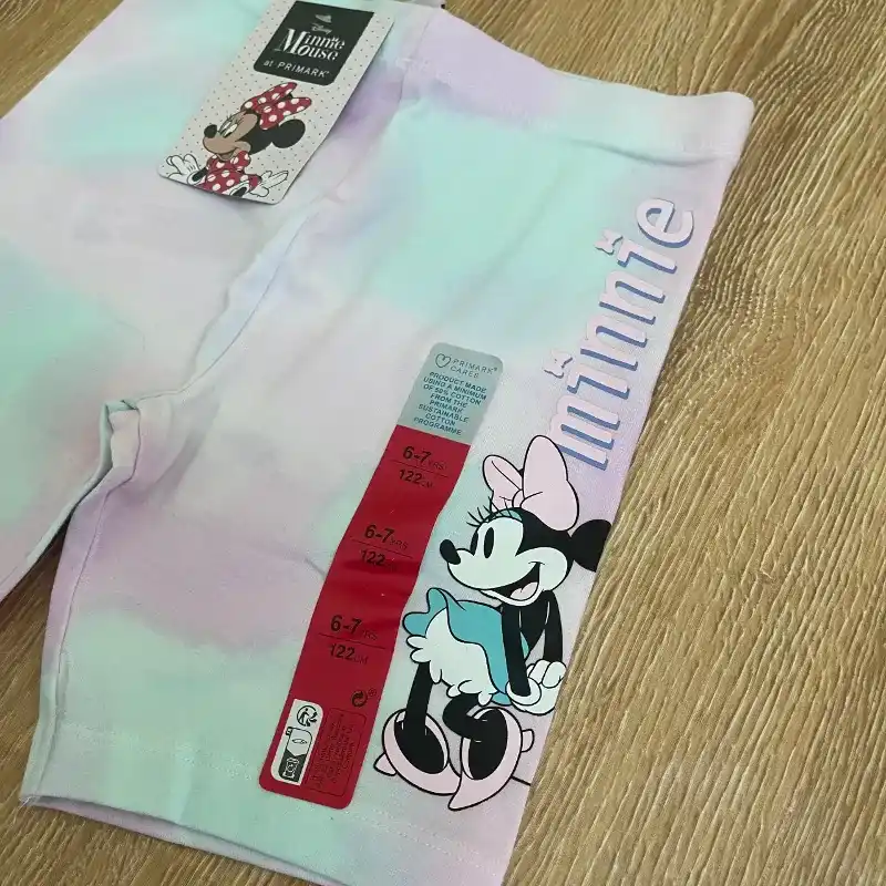 Leggins de colores con Minnie Mouse 