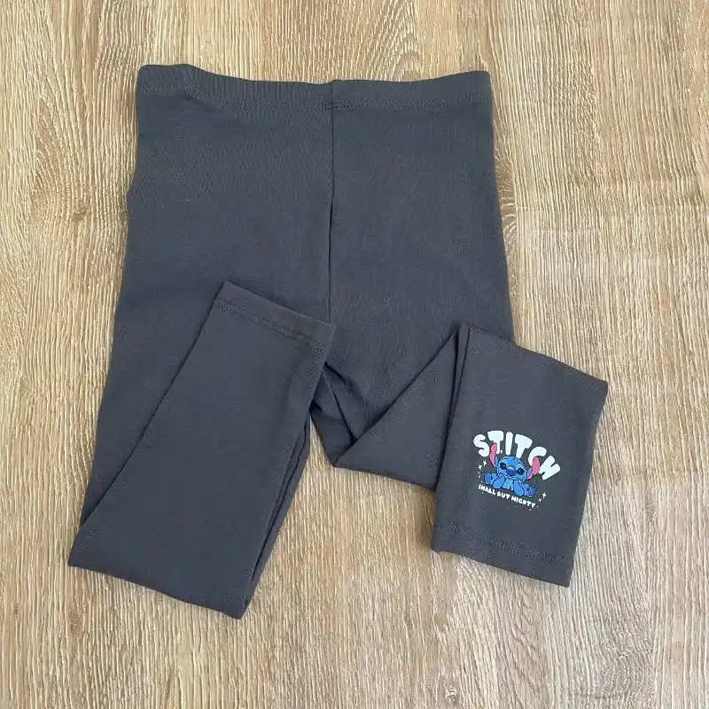 Leggins de Stitch color gris 