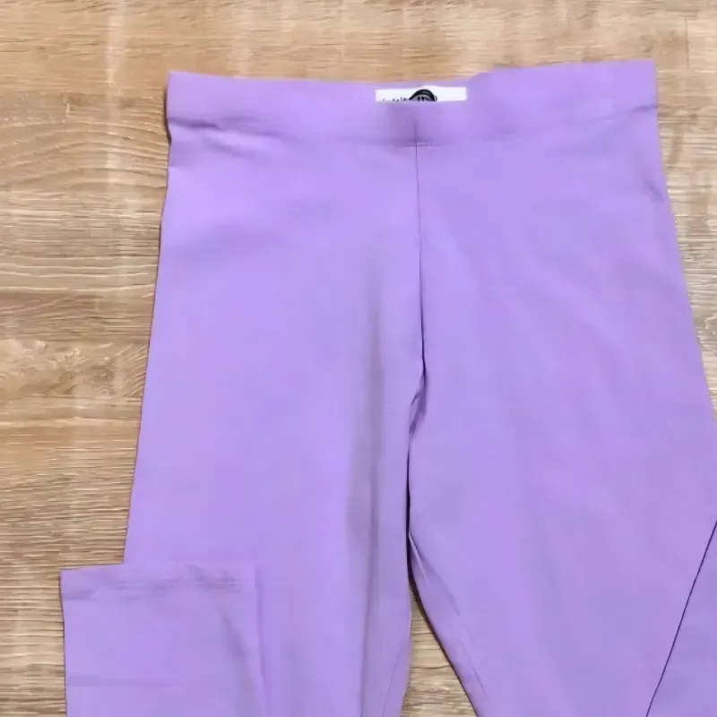 Leggins largas color violeta