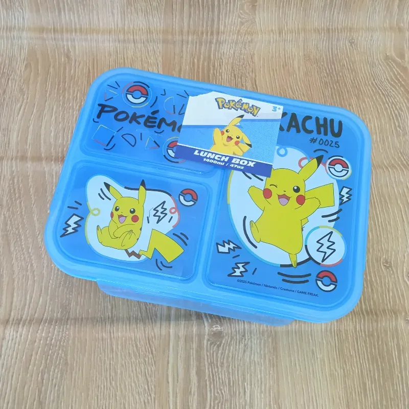 Lonchera de Pikachu color azul 