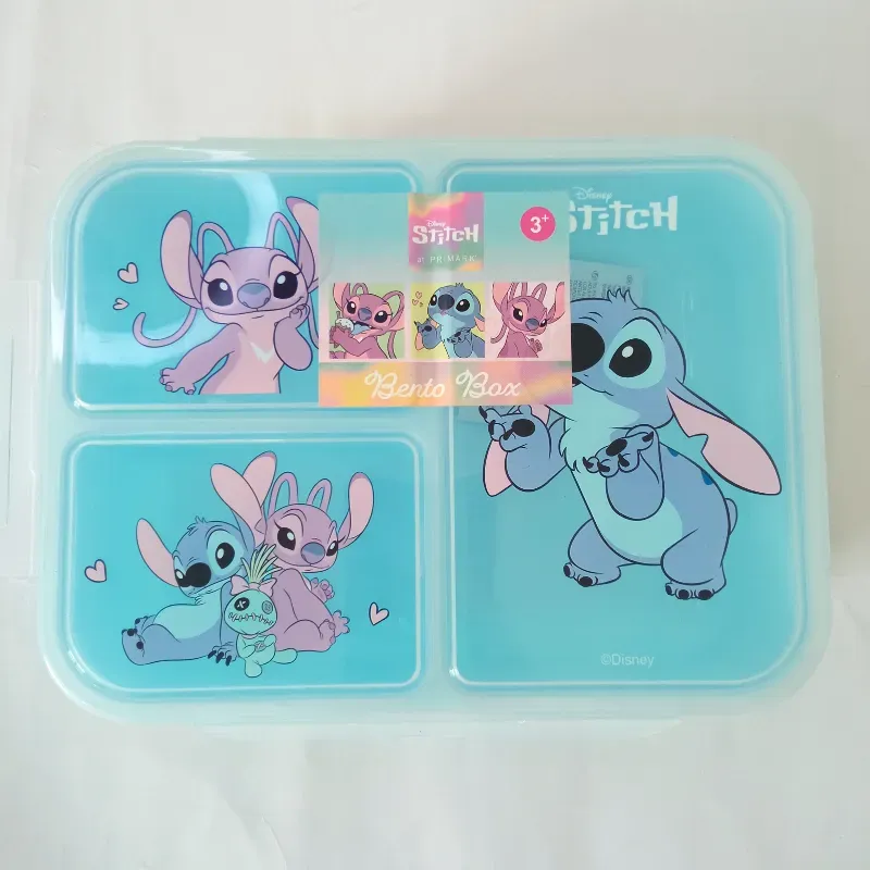 Lunchera  de Stitch con 3 compartimentos 