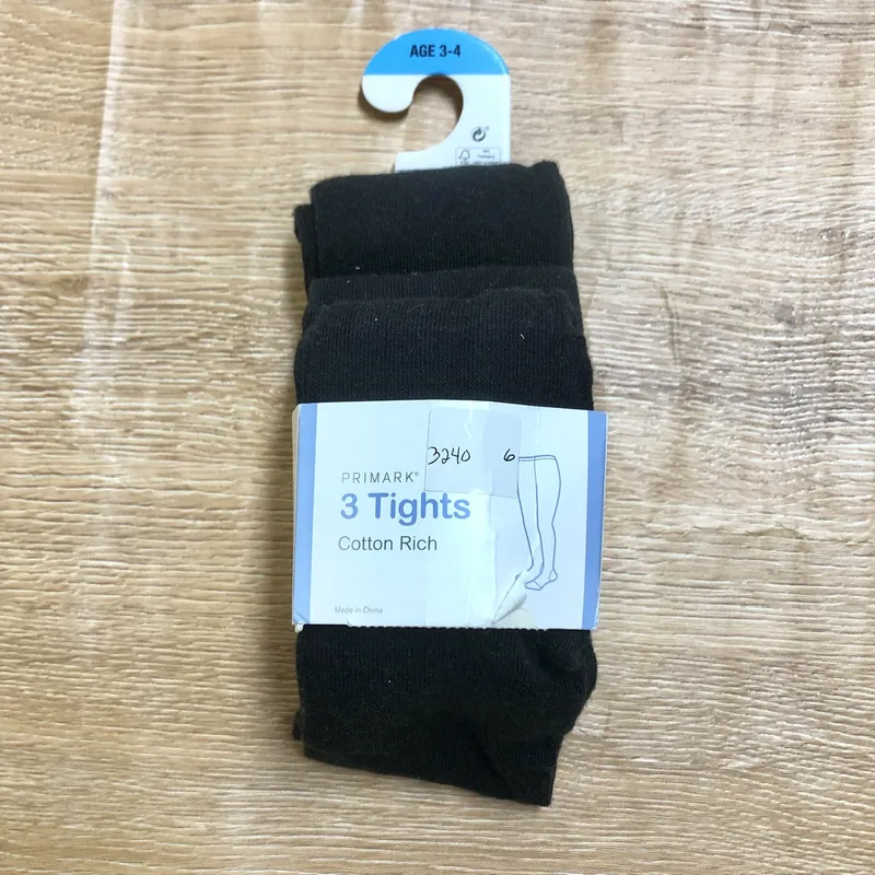 Medias pantys color negro 