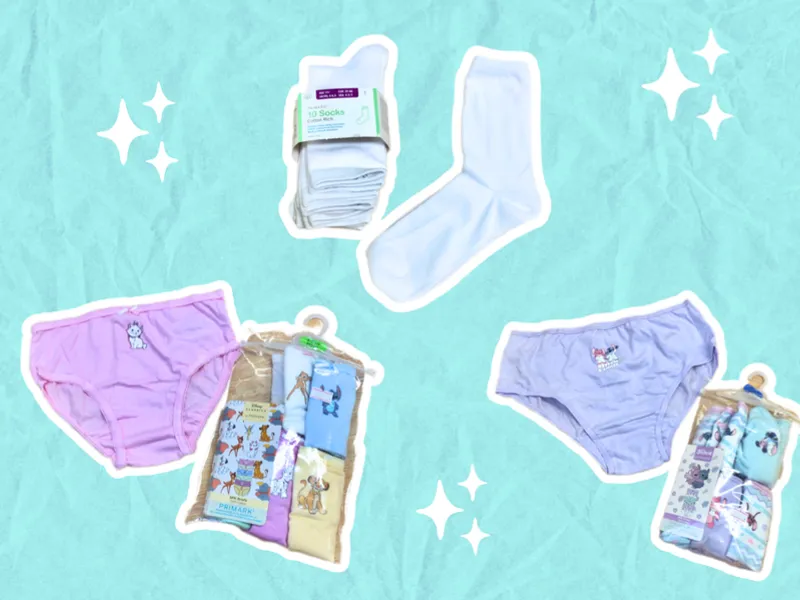 NIÑA ROPA INTERIOR Y MEDIAS