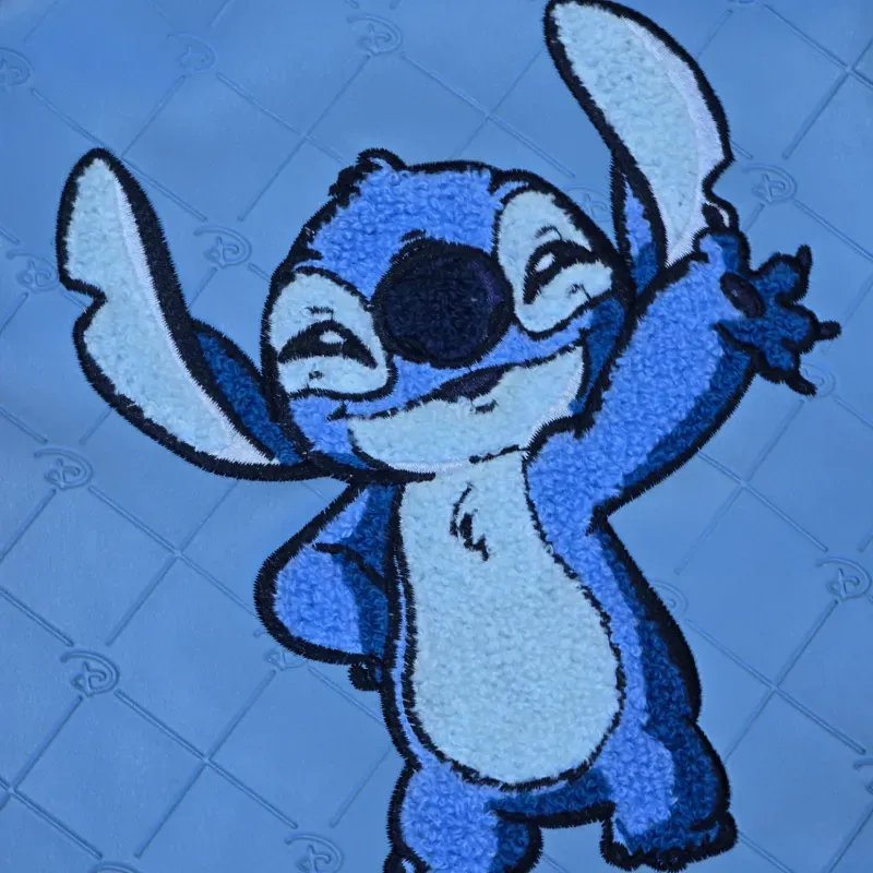 Mochila Azul de Stich con relieve