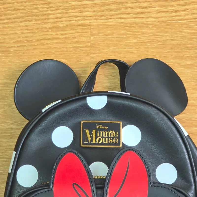 Mochila Color negro de Minnie Mouse con orejas