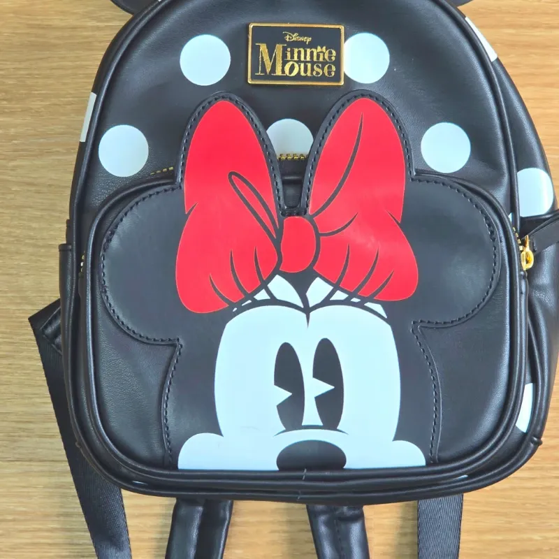 Mochila Color negro de Minnie Mouse con orejas