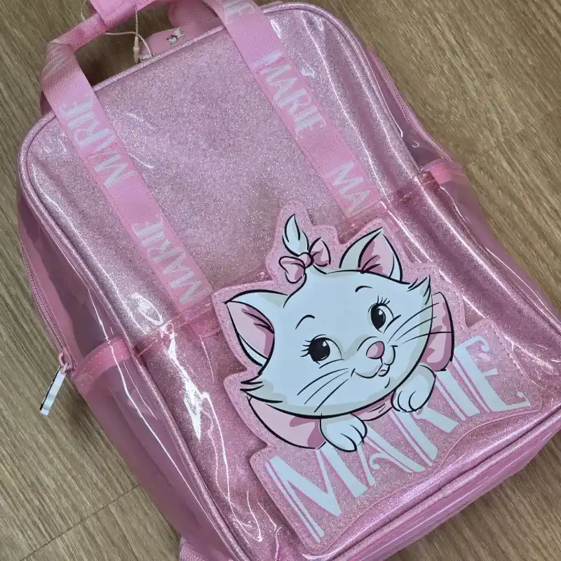 Mochila Color Rosa de la Gatita Marie