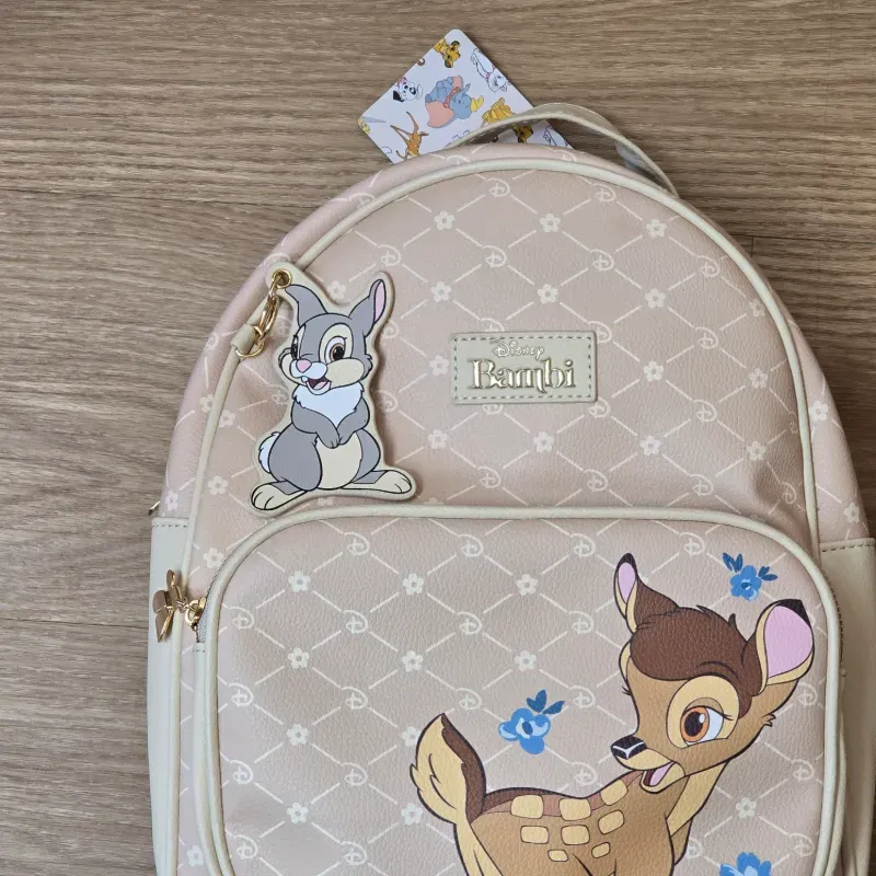 Mochila de Bambi color beich