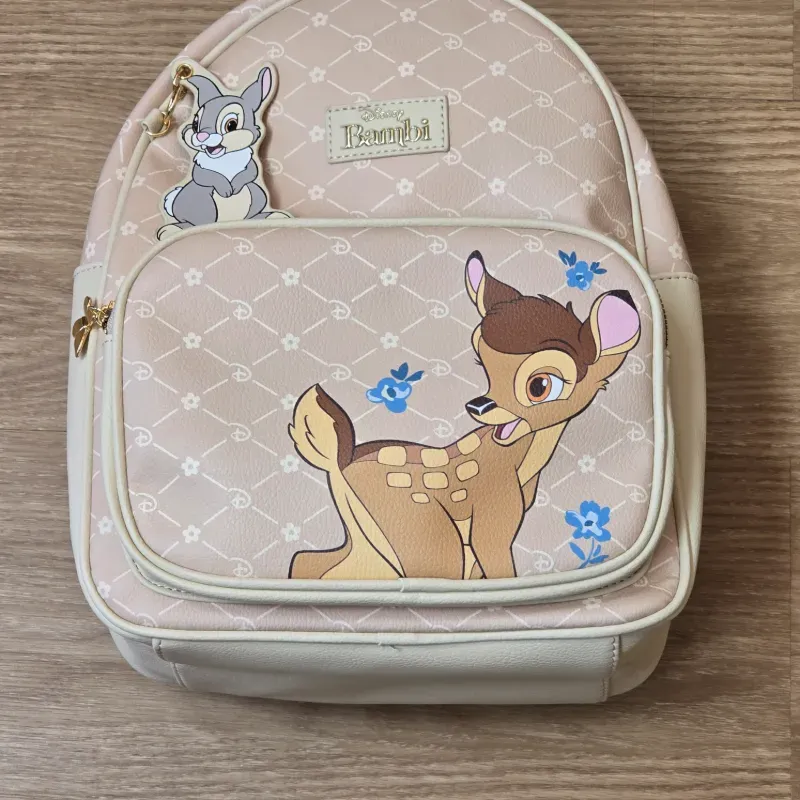 Mochila de Bambi color beich