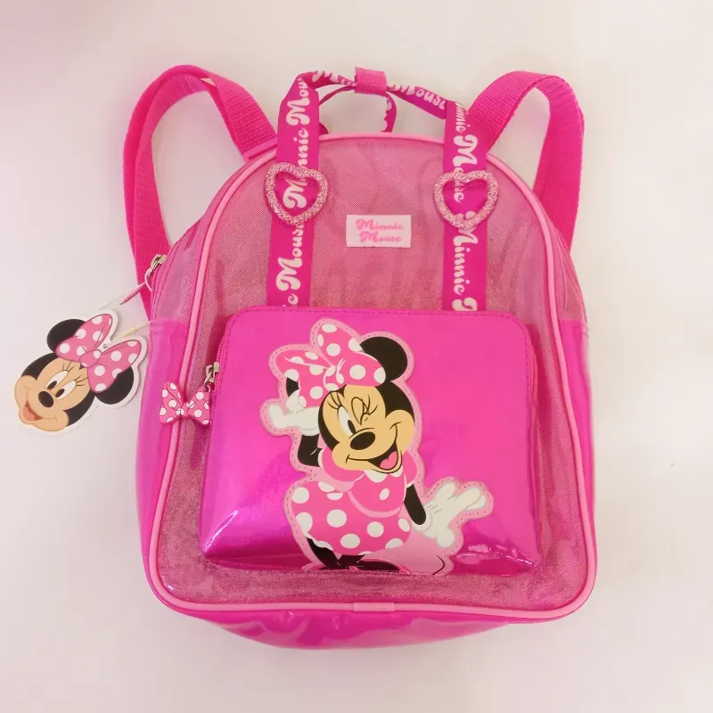 Mochila de Minnie Mouse color rosado 
