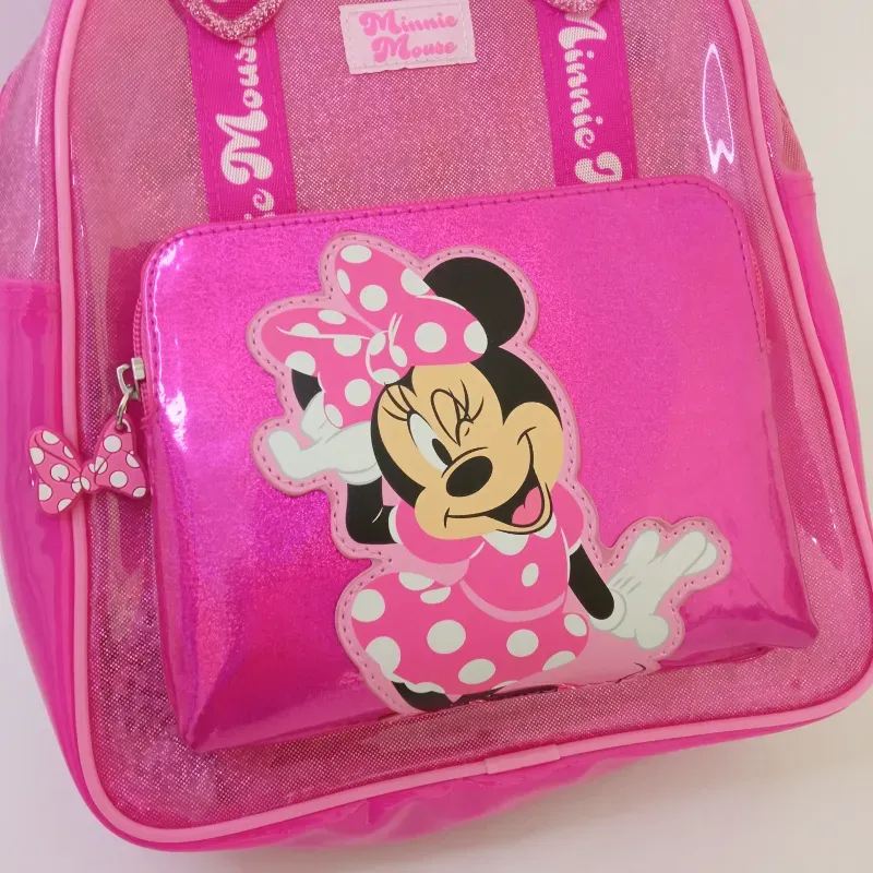 Mochila de Minnie Mouse color rosado 