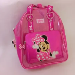 Mochila de Minnie Mouse color rosado 
