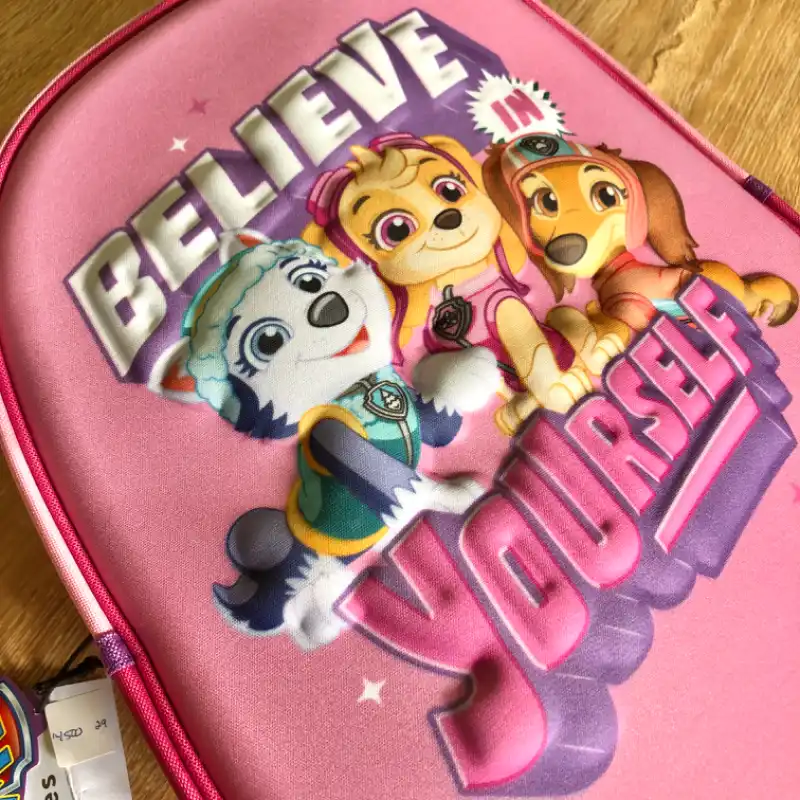 Mochila de Paw Patrol color rosado