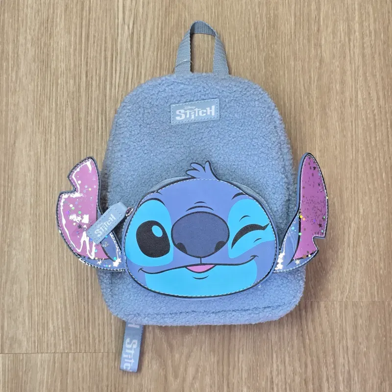 Mochila de Stich a Relieve Azul